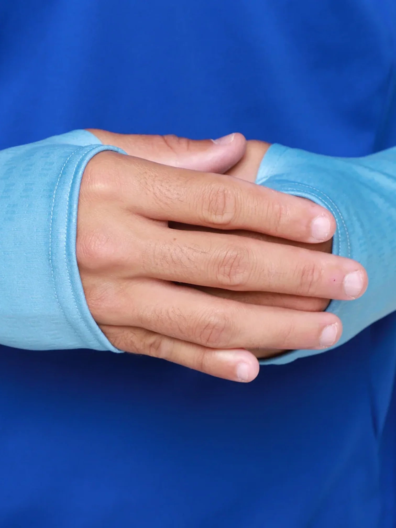 Cruzeiro Adidas 26/27 Training Shirt Men's, Long Sleeve - Blue - Image 5