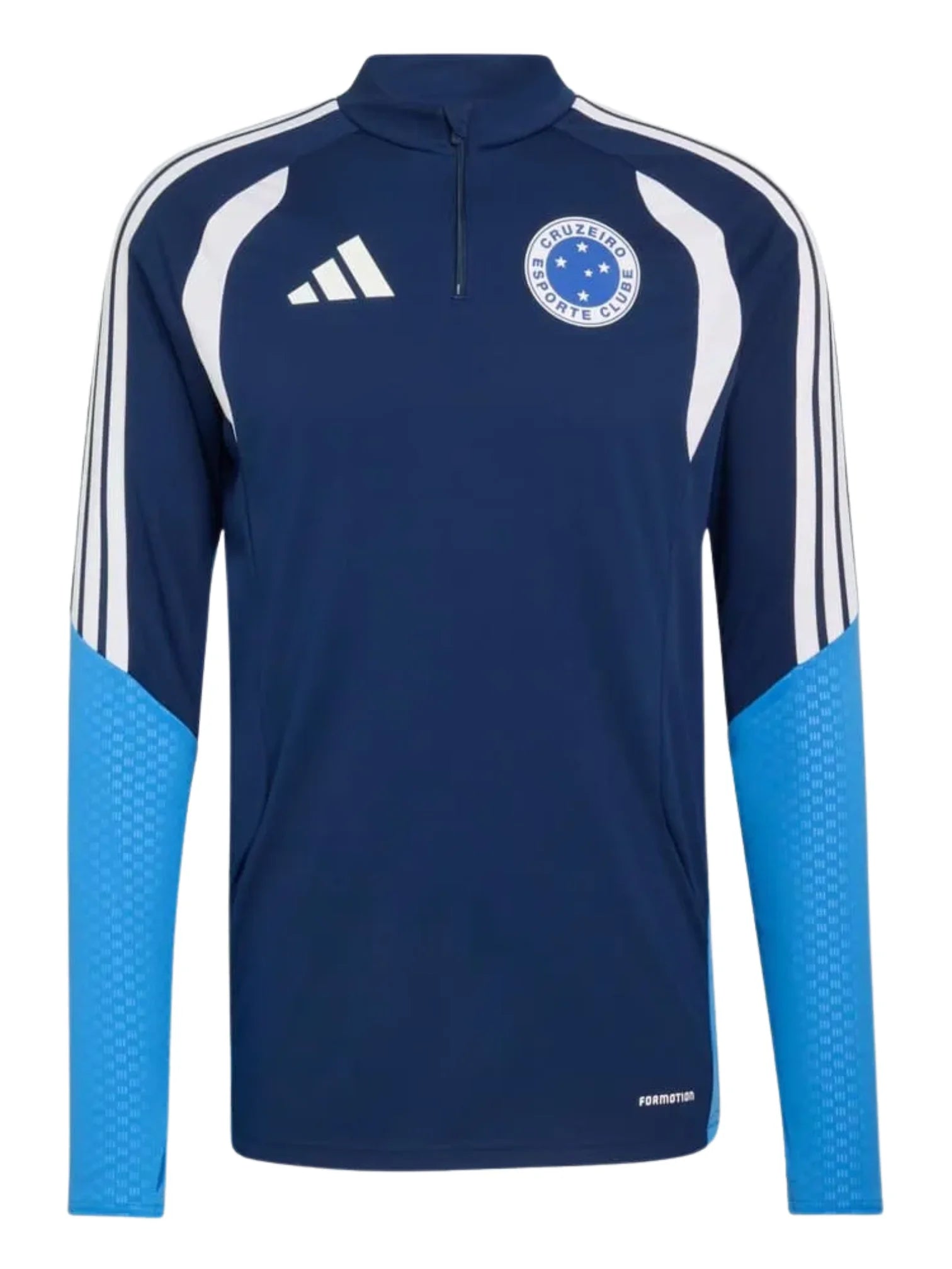 Cruzeiro Adidas 26/27 Training Shirt Men's, Long Sleeve - Dark Blue - Image 3