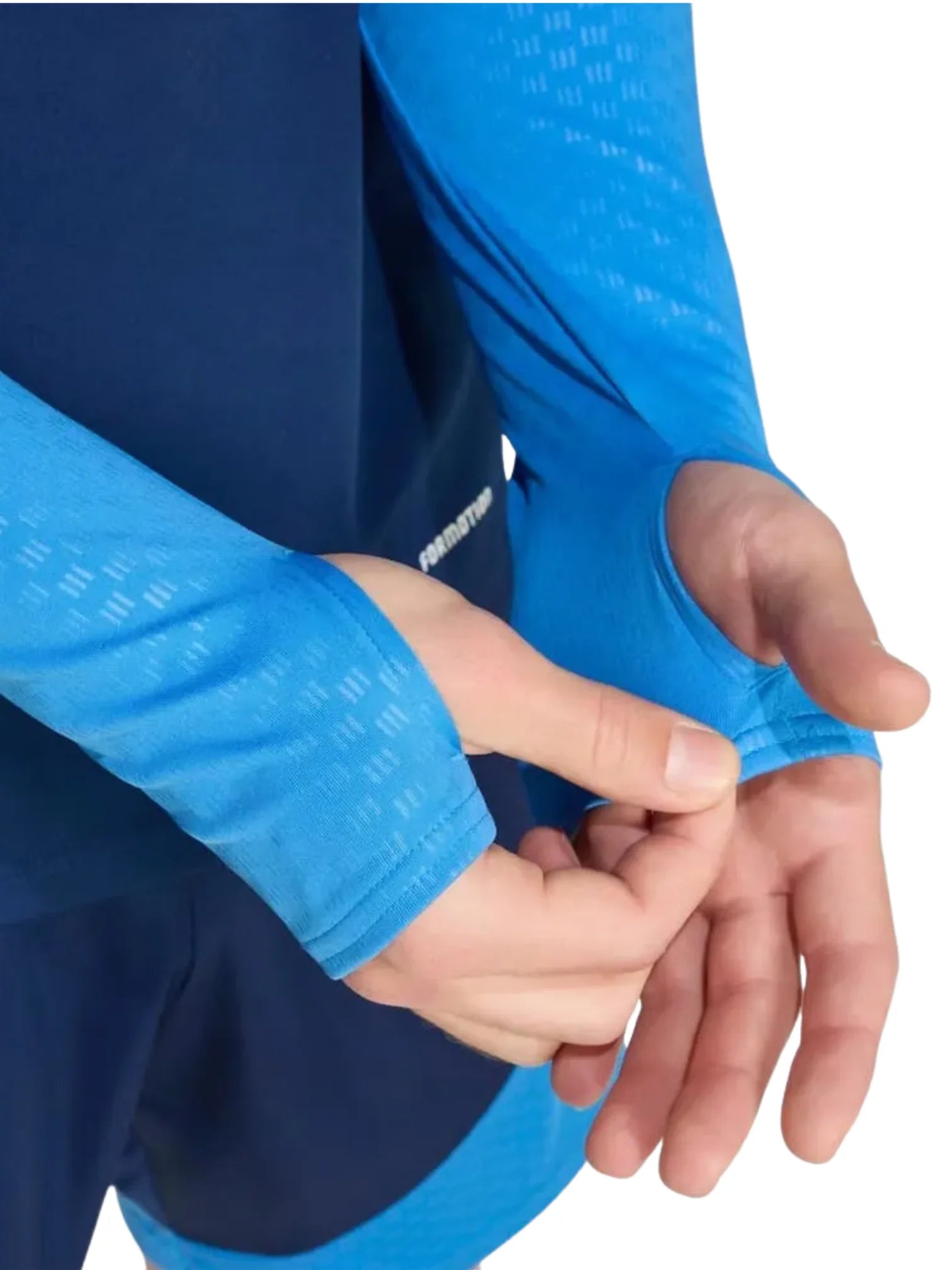 Cruzeiro Adidas 26/27 Training Shirt Men's, Long Sleeve - Dark Blue - Image 4