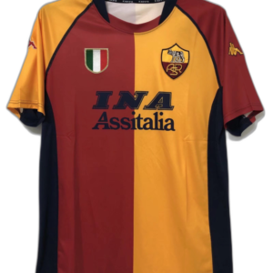 AS Roma 00/01 I Home Jersey - Retro Version
