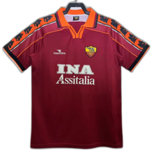 AS Roma 98/99 I Home Jersey - Retro Version