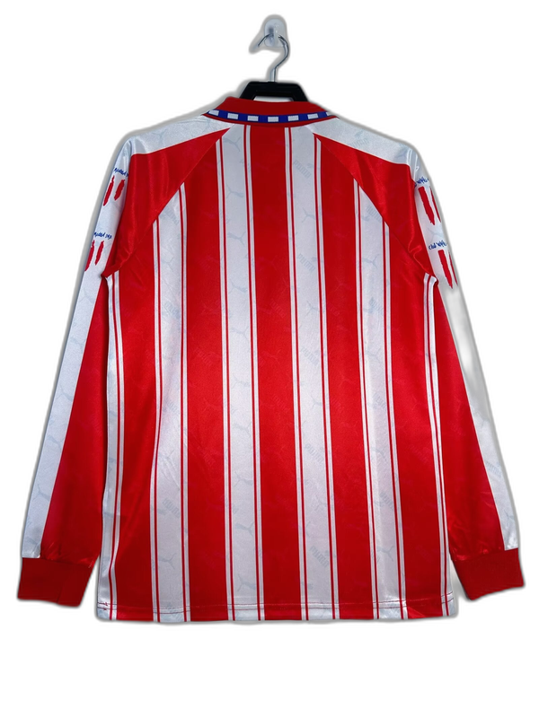 Atletico Madrid 94/95 I Home Jersey - Long Sleeve Retro Version - Image 2