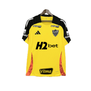 Atletico Mineiro 25/26 Yellow Training Jersey - All Sponsors - Fan Version