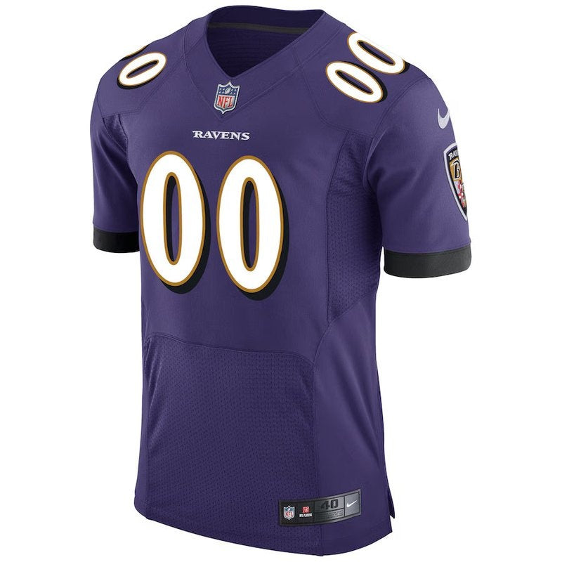 Baltimore Ravens - Speed Machine Custom NFL Jersey - Purple - Image 2