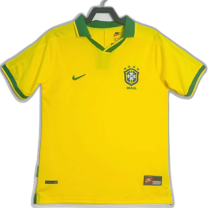 Brazil 1997 I Home Jersey - Retro Version