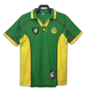 Cameroon 1998 I Home Jersey - Retro Version