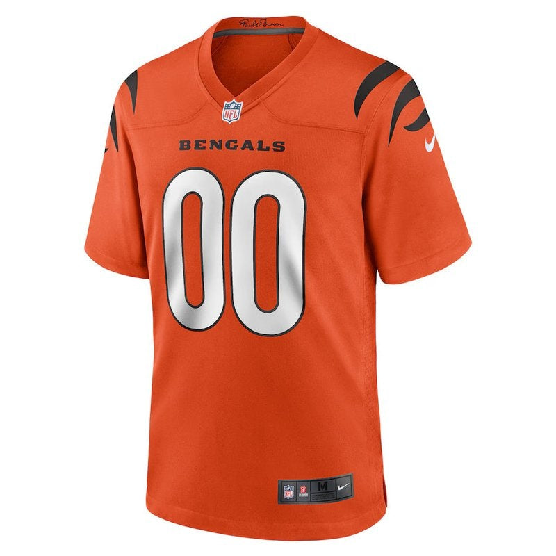 Cincinnati Bengals - Alternate Custom NFL Game Jersey - Orange - Image 2