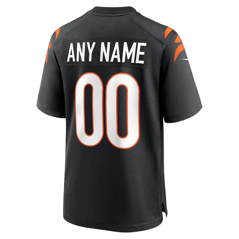 Cincinnati Bengals - Custom NFL Game Jersey - Black - Image 3