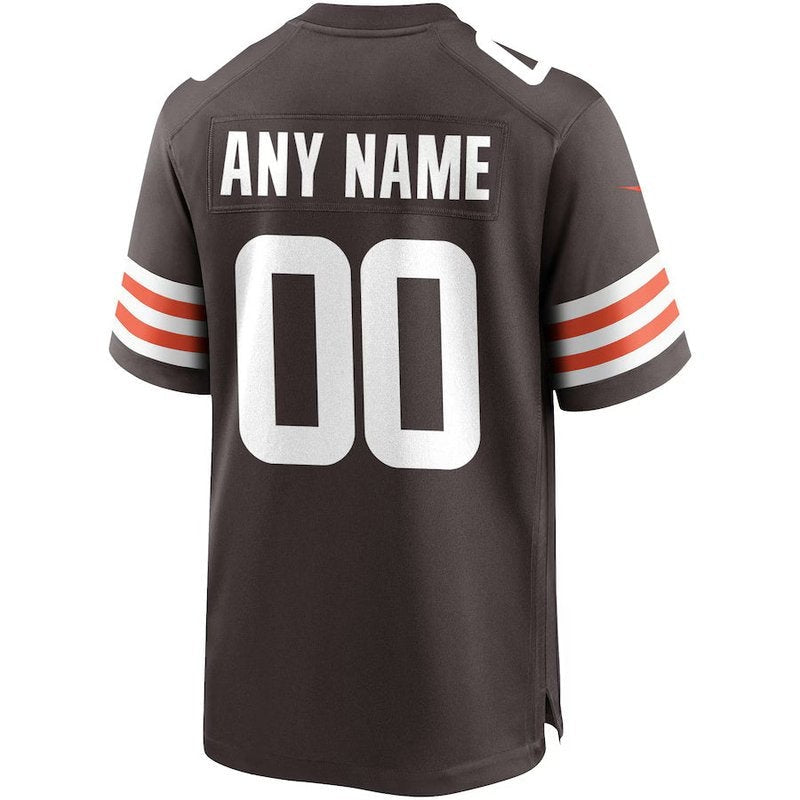 Cleveland Browns - Custom NFL Game Jersey - Brown - Image 3