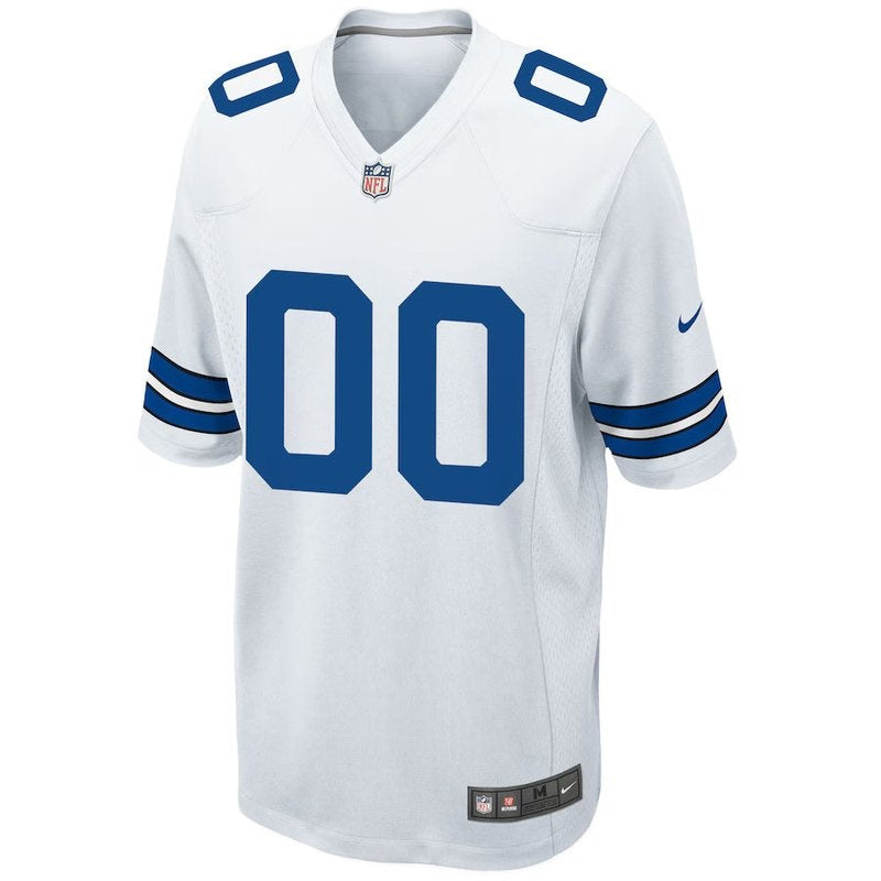 Dallas Cowboys - Custom NFL Game Jersey - White - Image 2