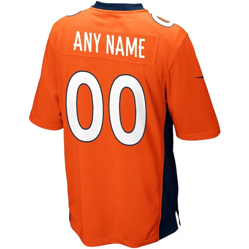 Denver Broncos - Custom NFL Game Jersey - Orange - Image 3