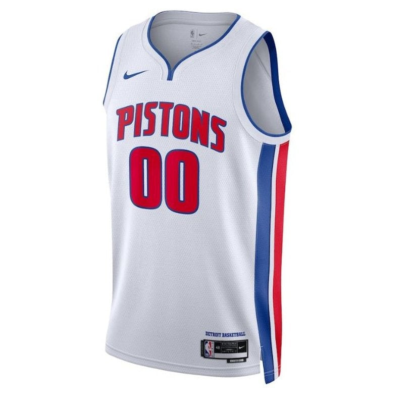 Detroit Pistons Unisex 2023 White NBA Jersey - Association Edition - Image 2