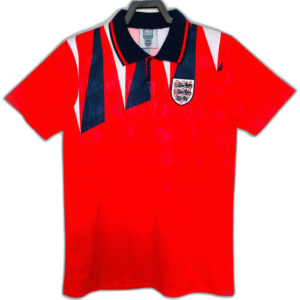 England 1992 II Away Jersey - Retro Version