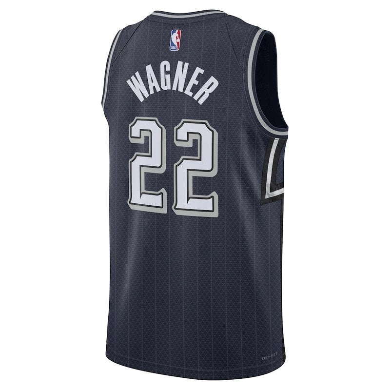 Franz Wagner Orlando Magic Unisex 23/24 NBA Jersey - Navy - City Edition - Image 3