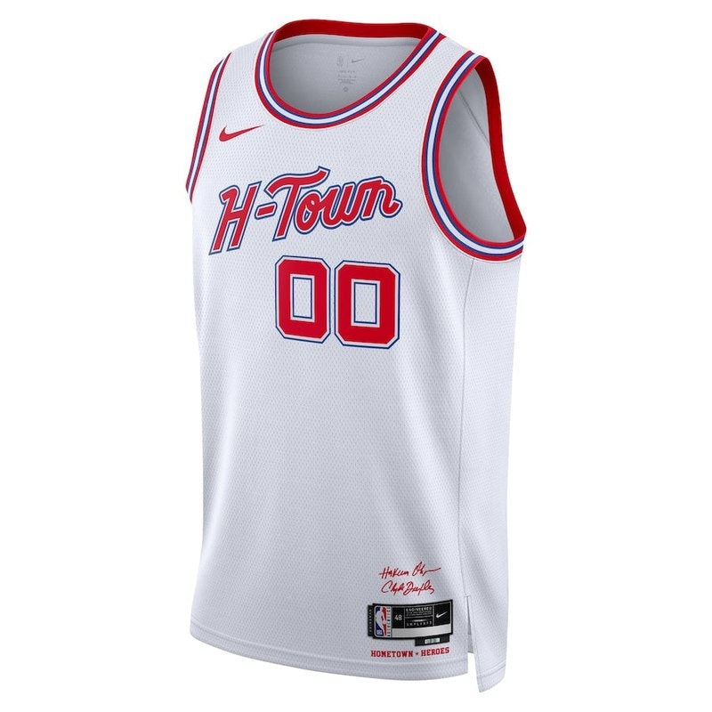 Houston Rockets Unisex 23/24 NBA Jersey - White - City Edition - Image 2