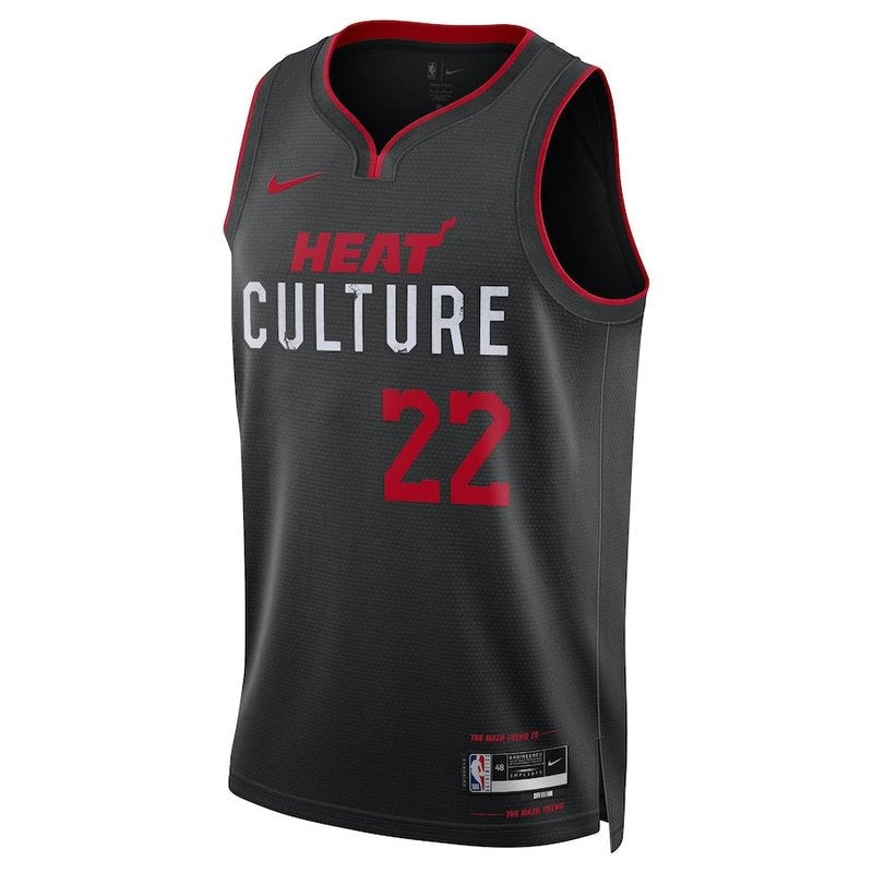 Jimmy Butler Miami Heat Unisex 23/24 NBA Jersey - Black - City Edition - Image 2