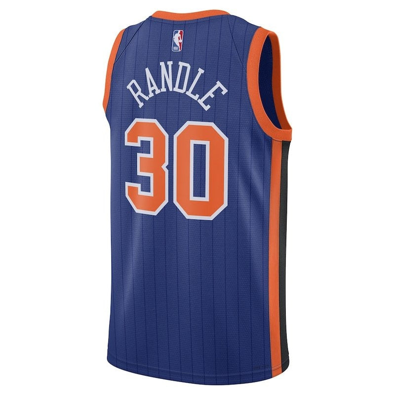 Julius Randle New York Knicks Unisex 23/24 NBA Jersey - Blue - City Edition - Image 3