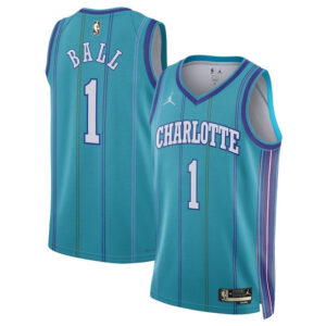 LaMelo Ball Charlotte Hornets Jordan Brand Unisex 23/24 NBA Jersey - Classic Edition - Teal