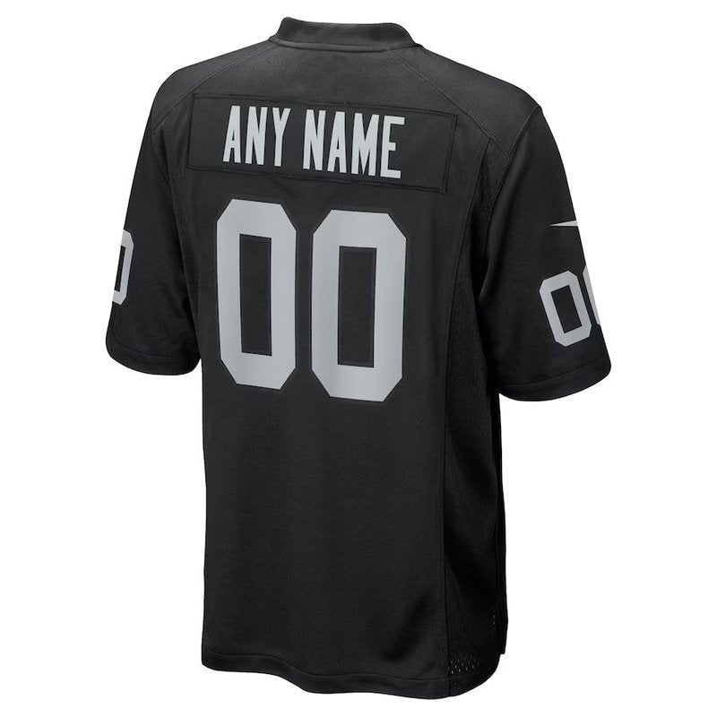 Las Vegas Raiders - Custom NFL Game Jersey - Black - Image 3