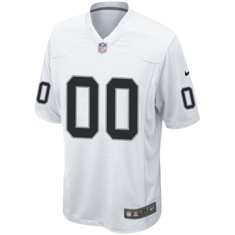 Las Vegas Raiders - Custom NFL Game Jersey - White - Image 2