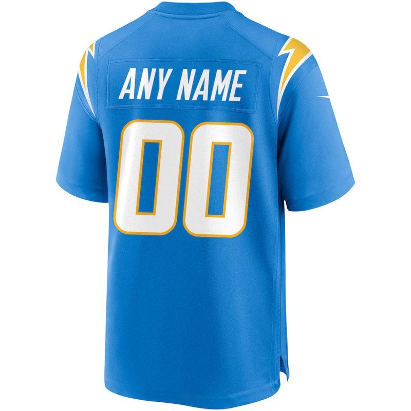 Los Angeles Chargers - Powder Custom NFL Game Jersey - Blue - Image 3