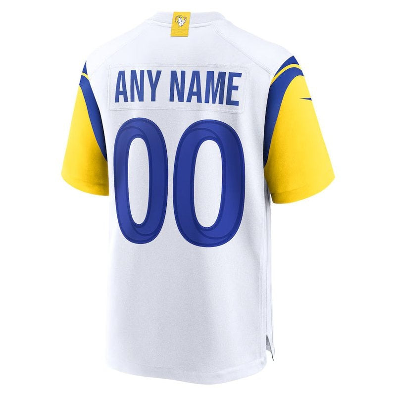 Los Angeles Rams - Alternate Custom NFL Jersey - White - Image 3
