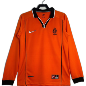 Netherlands 1998 I Home Jersey - Long Sleeve Retro Version