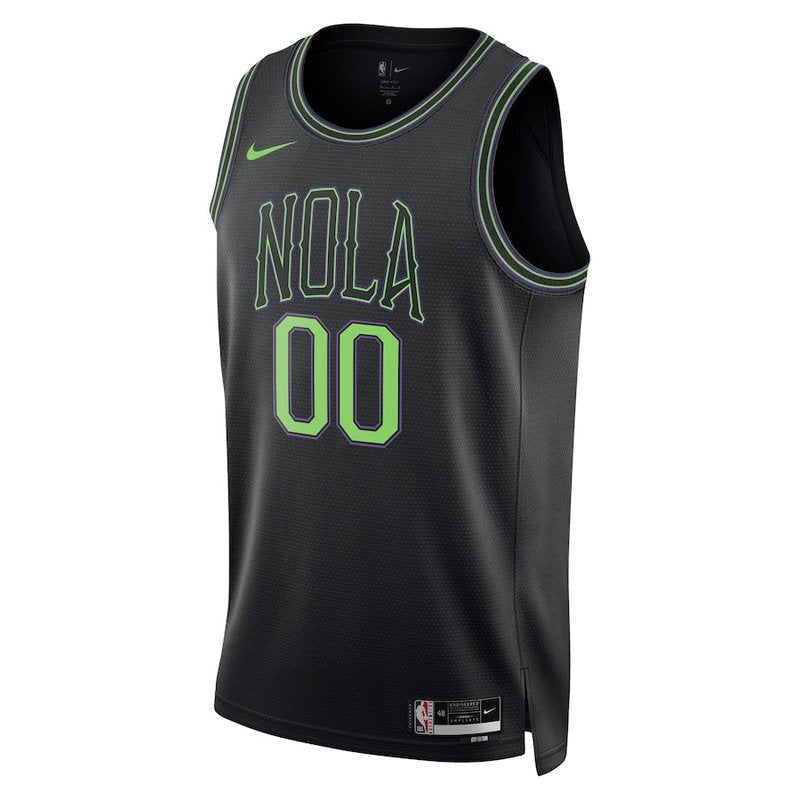 New Orleans Pelicans Unisex 23/24 NBA Jersey - Black - City Edition - Image 2