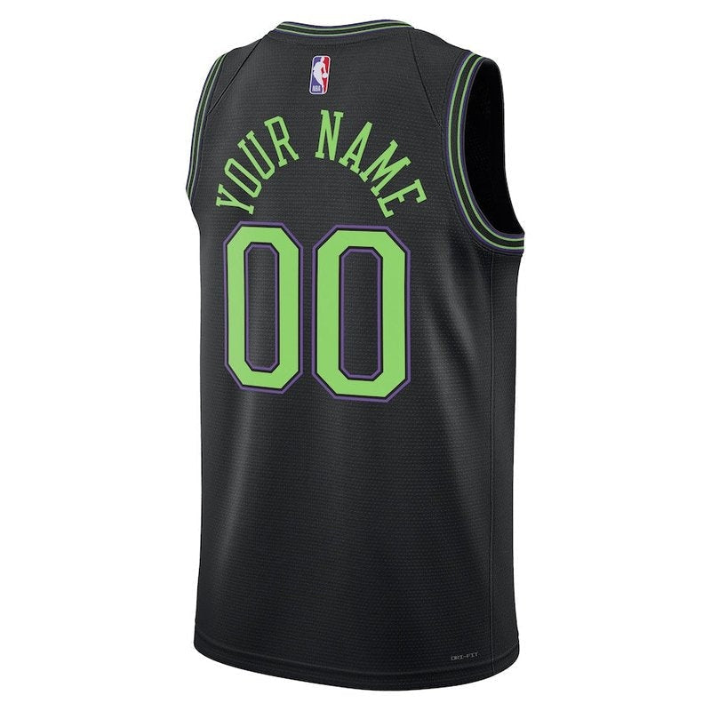 New Orleans Pelicans Unisex 23/24 NBA Jersey - Black - City Edition - Image 3