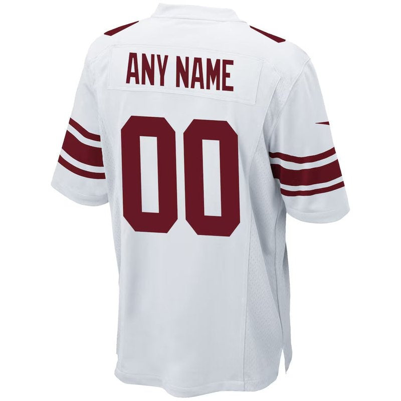 New York Giants - Custom NFL Game Jersey - White - Image 3