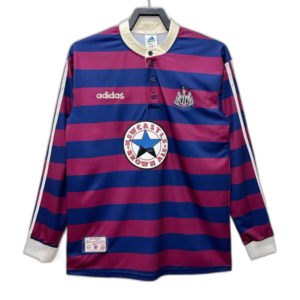 Newcastle United 95/97 II Away Jersey - Long Sleeve Retro Version