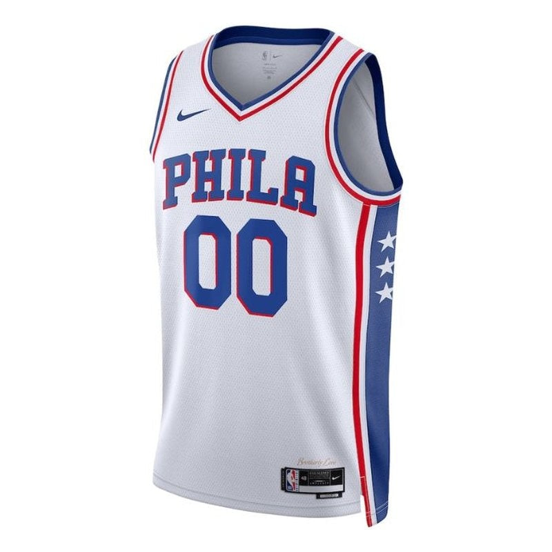 Philadelphia 76ers Unisex 2023 White NBA Jersey - Association Edition - Image 2