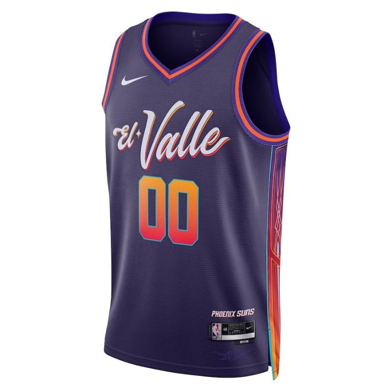 Phoenix Suns Unisex 23/24 NBA Jersey - Purple - City Edition - Image 3