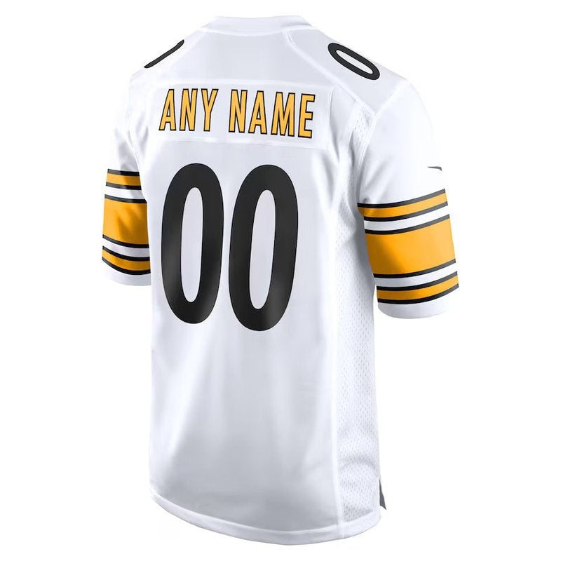 Pittsburgh Steelers - Custom NFL Game Jersey - White - Image 3