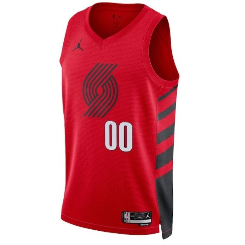 Portland Trail Blazers Unisex 2023 NBA Jersey - Statement Edition - Red - Image 2