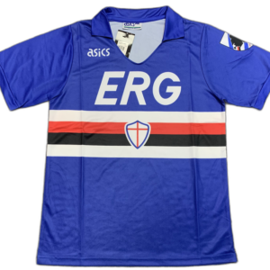 Sampdoria 90/91 I Home Jersey - Retro Version