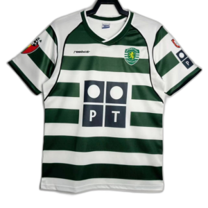 Sporting Lisbon 01/03 I Home Jersey - Retro Version