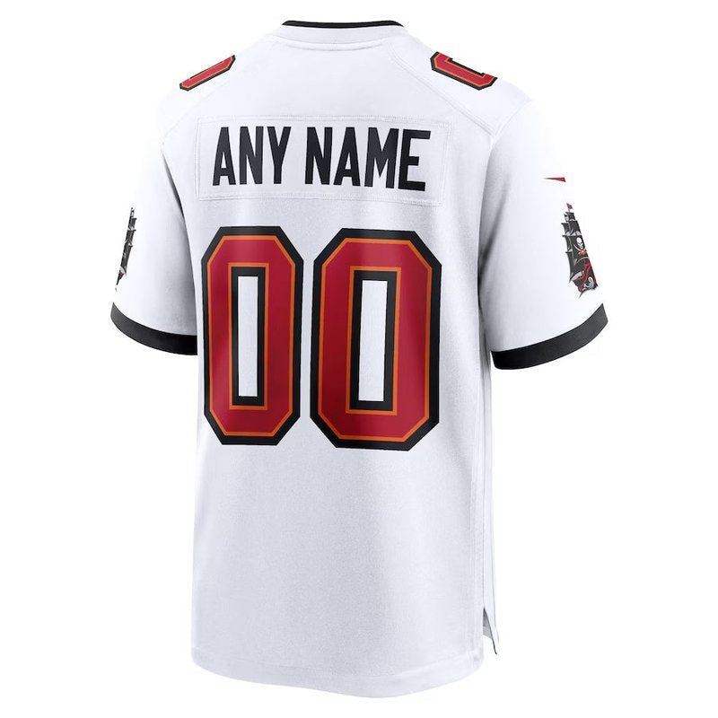 Tampa Bay Buccaneers - Custom NFL Game Jersey - White - Image 3