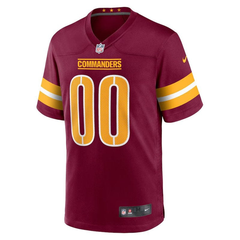 Washington Commanders - Burgundy Custom NFL Game Jersey - Image 2