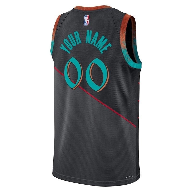Washington Wizards Unisex 23/24 NBA Jersey - Black - City Edition - Image 3